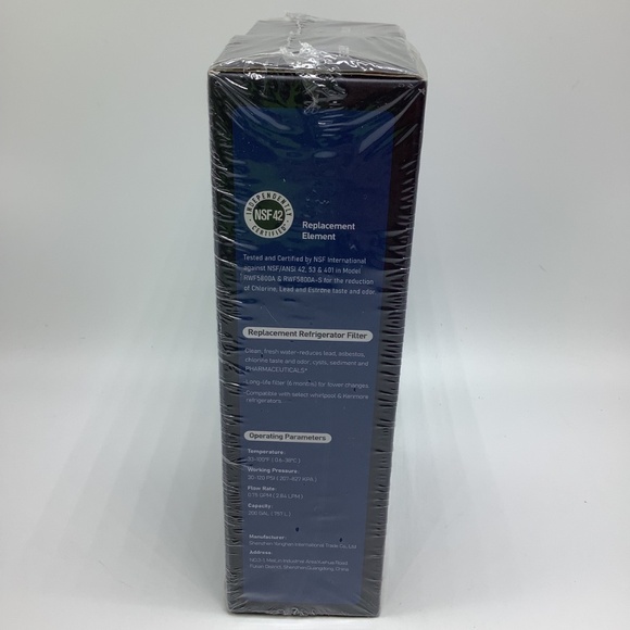 Qty (2) Ecley‎ Refrigerator Water Filter EC-05 - Picture 2 of 5
